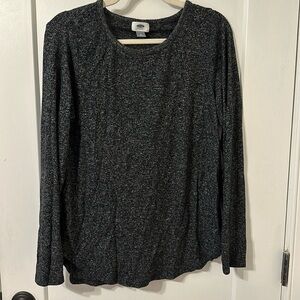 Old Navy Charcoal Grey Long Sleeve Top!